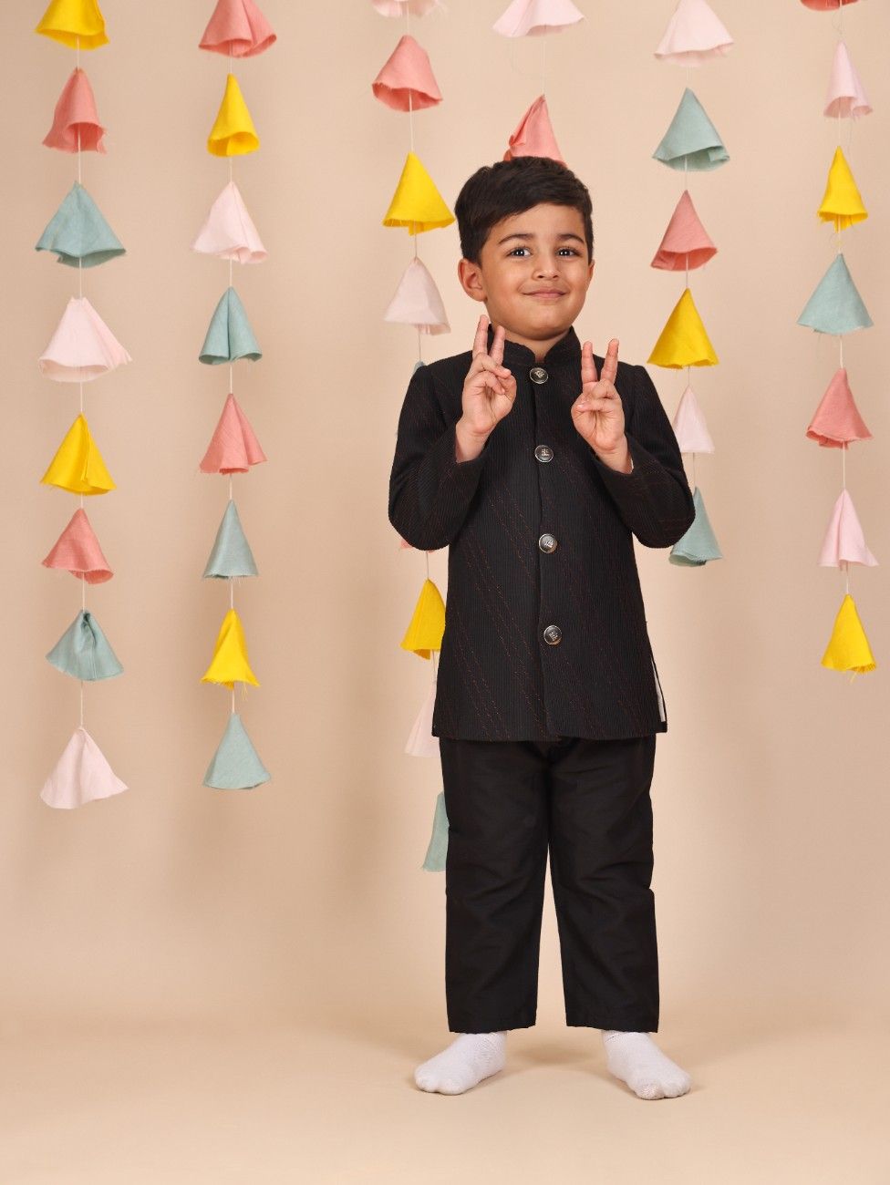 Black Formal Sherwani