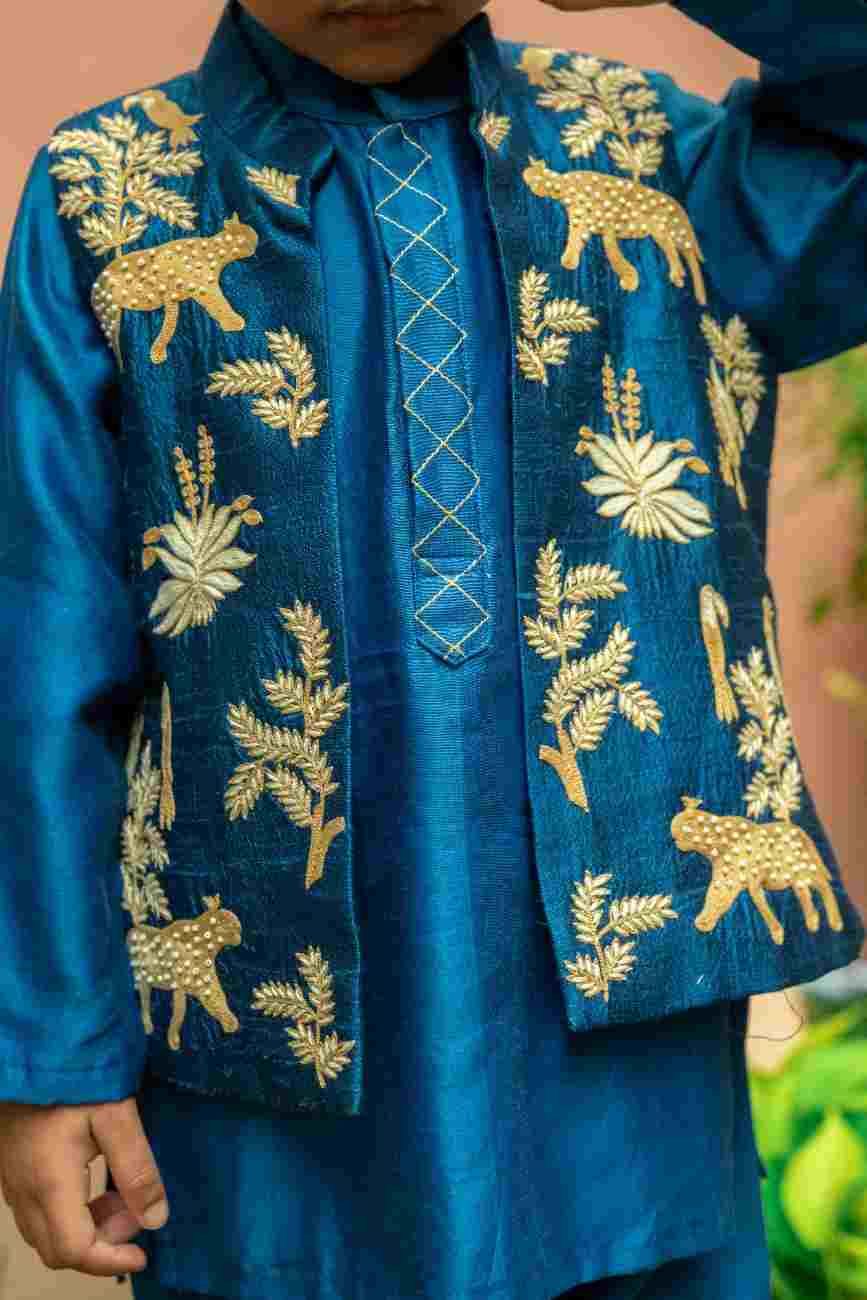 Royal Blue Jacket Set