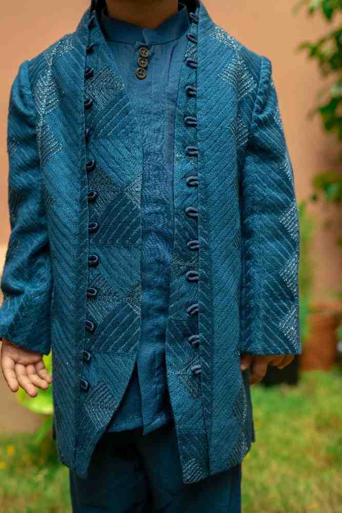 Royal Blue Jacket Set