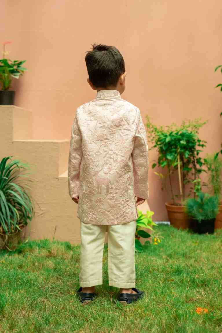 Pink Deer Sherwani