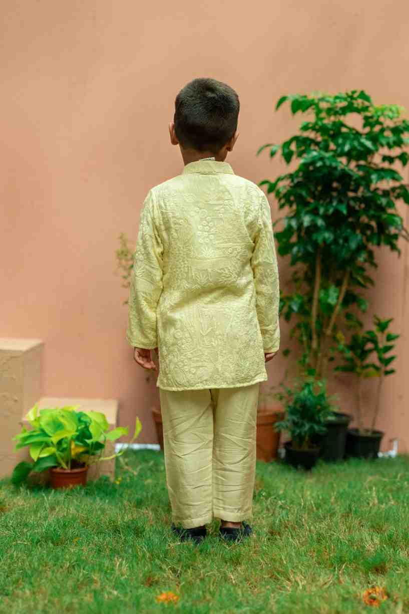 Lakhnavi Kurta Set
