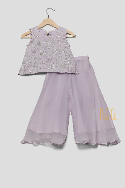 Lavender Tunic Top and Sharara