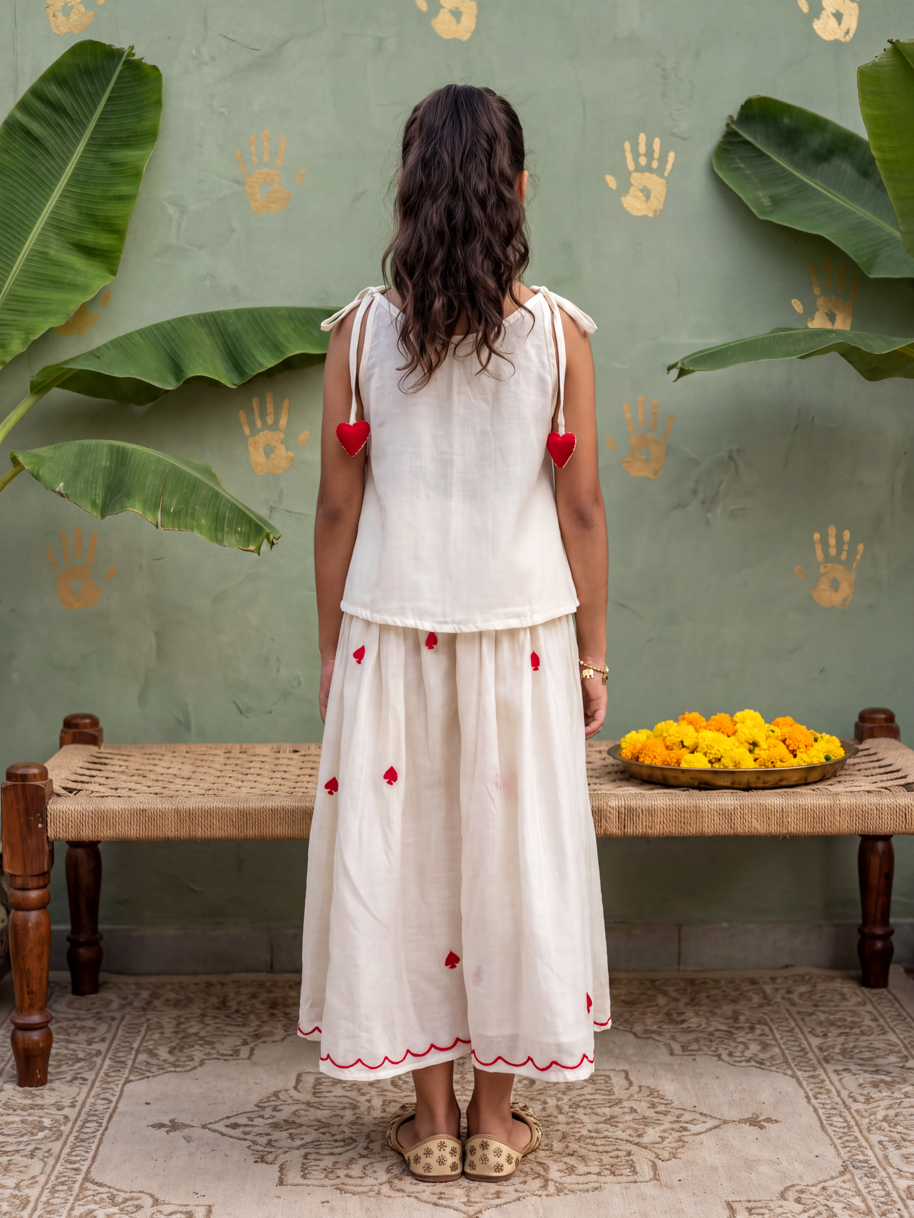 Spades White Top and Pants