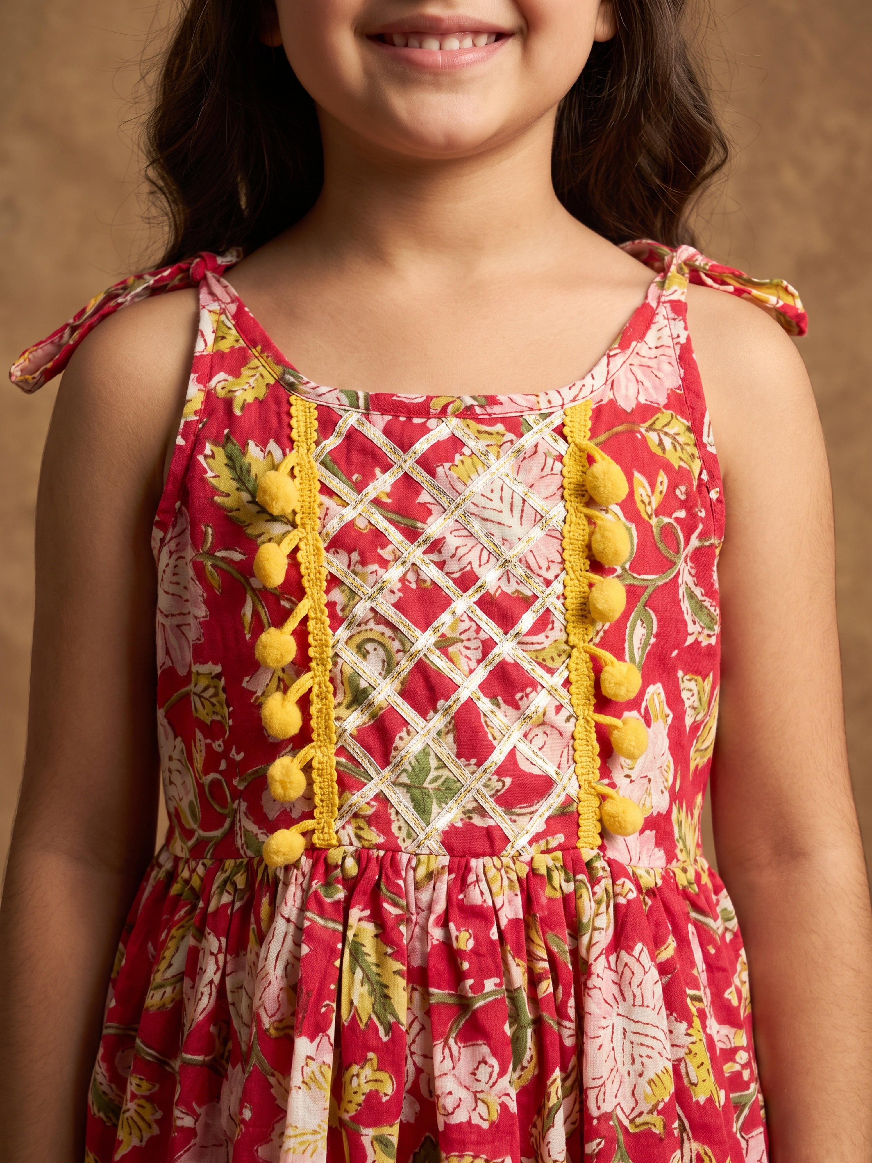 Reya Floral Printed Peplum Set