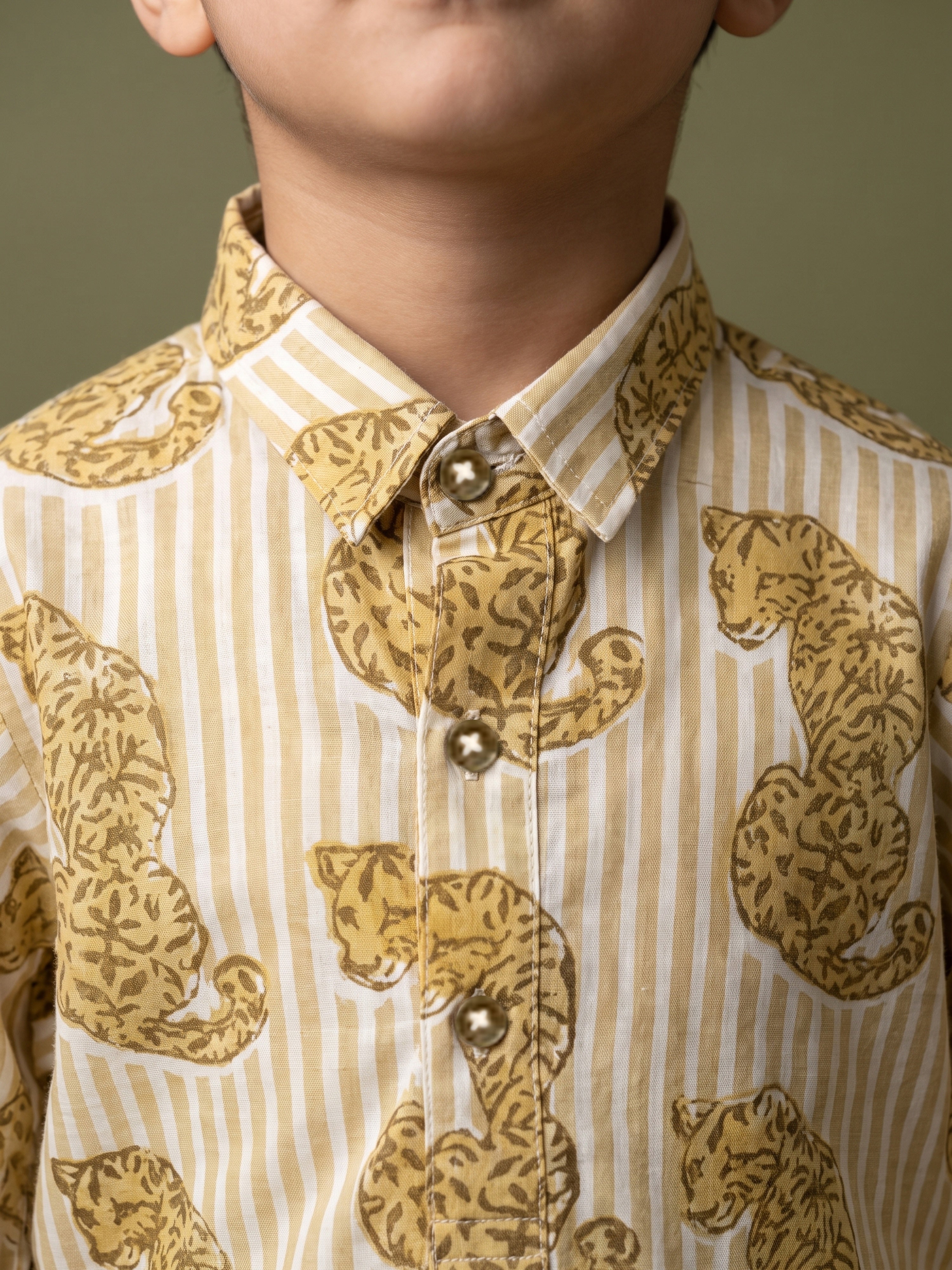 Rohan Tiger Printed Kurta Patiala