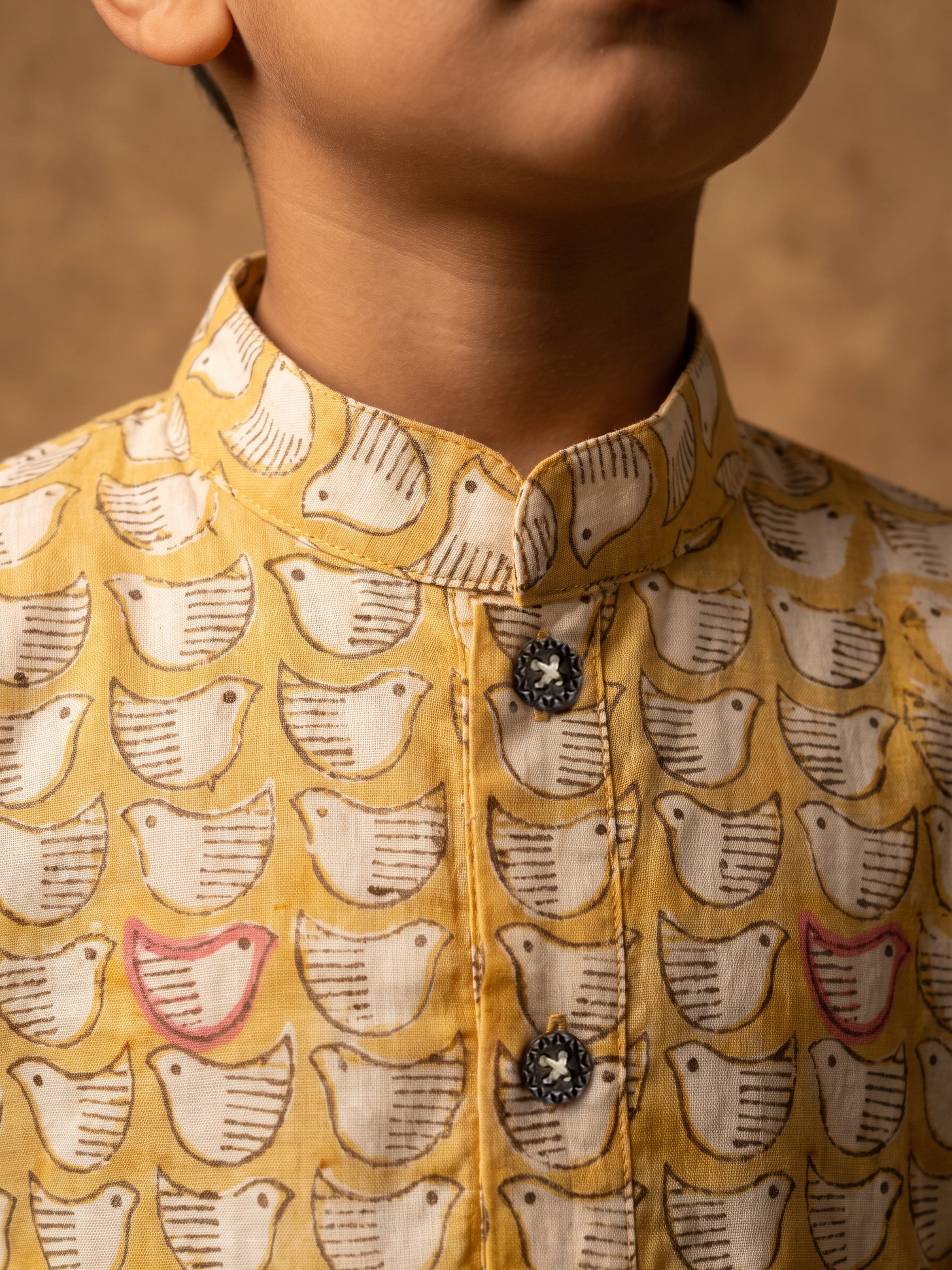 Ved Bird Kurta Set