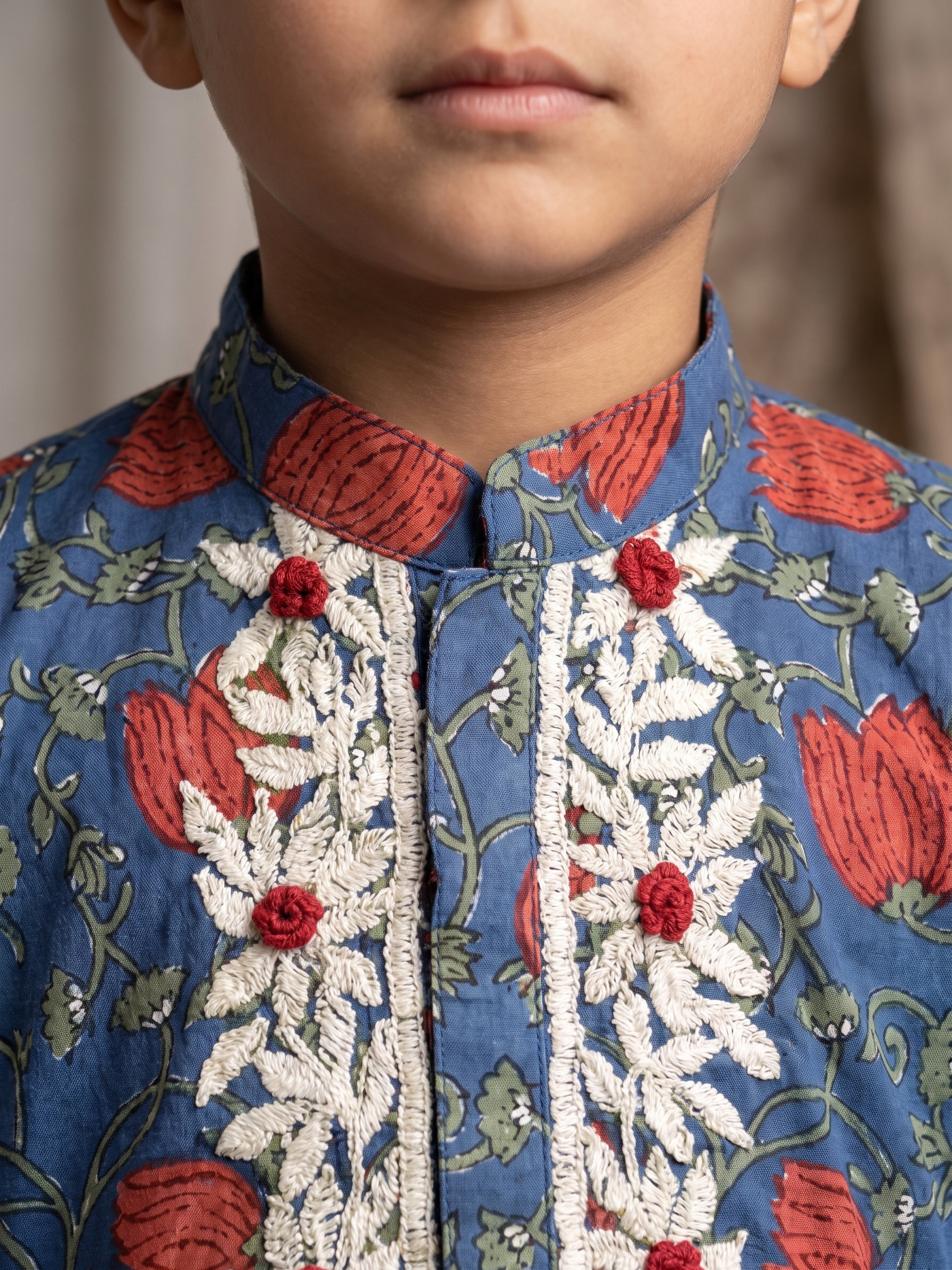 Arjun Lotus Kurta Pyjama