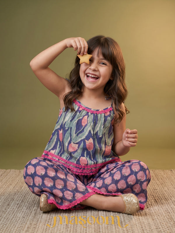 Rewa Tulip Top And Flare Pant