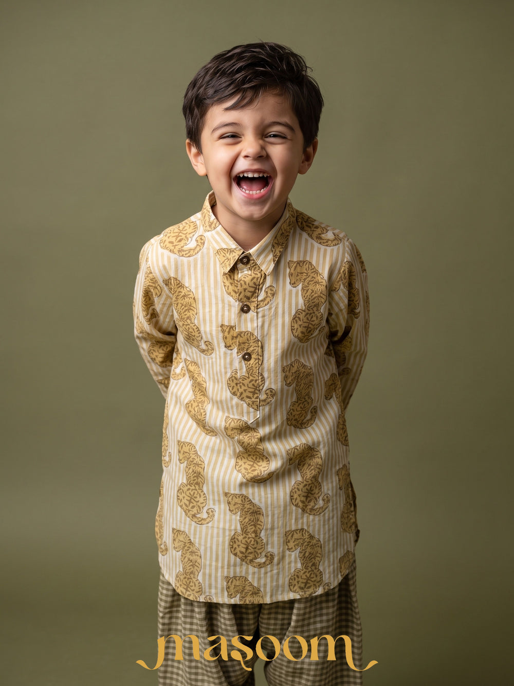 Rohan Tiger Printed Kurta Patiala