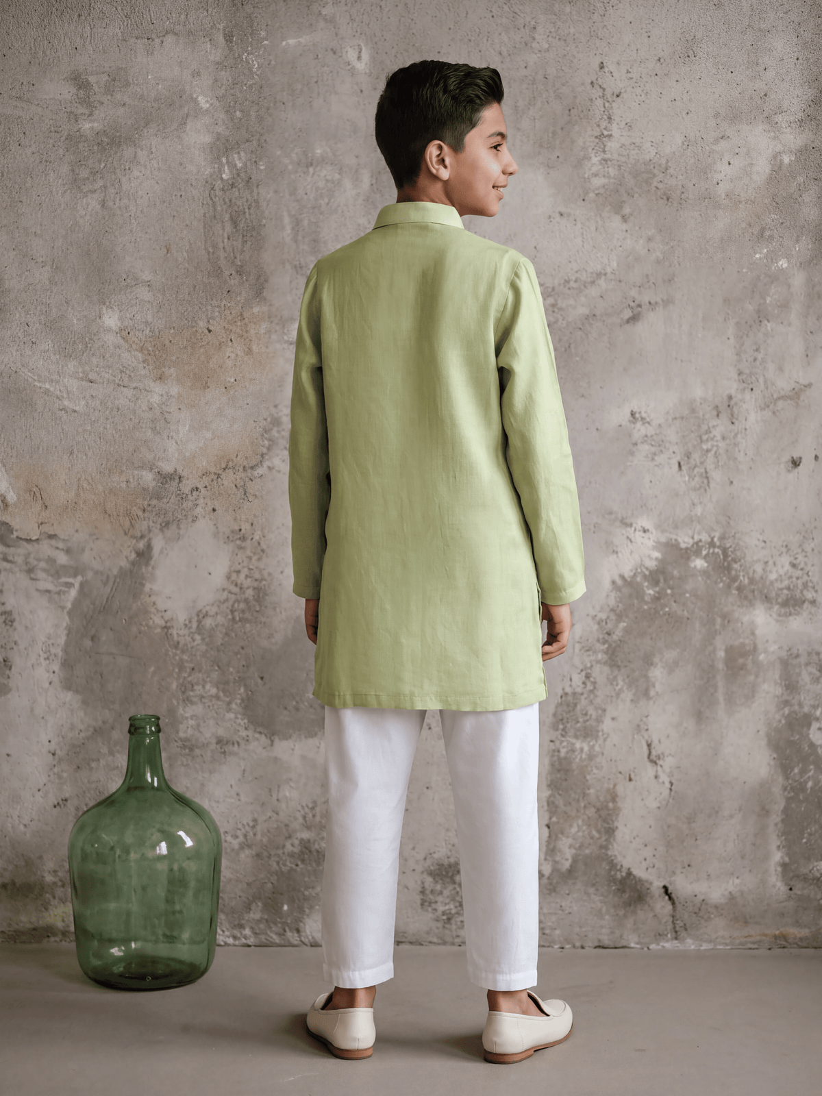 Green Clubs Kurta Set