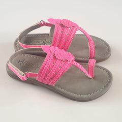 Funky Pink Kolhapuri Slippers - P&S Company